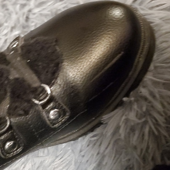 Black combat/hiking boots - Picture 3 of 3